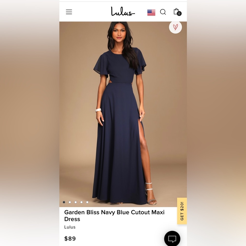 Gorgeous Lulu’s Garden Bliss Maxi Dress